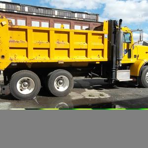 Stretched 60' Lowboy Trailer Blast and Paint