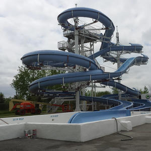 WATER SLIDE AFTER