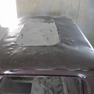 Corvette AFTER Soda Blasting